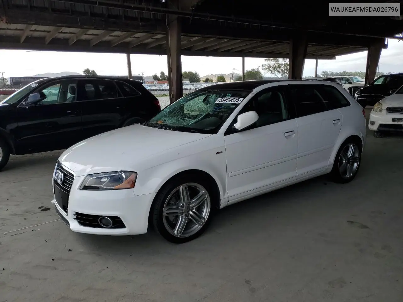 2013 Audi A3 Premium Plus VIN: WAUKEAFM9DA026796 Lot: 63490095