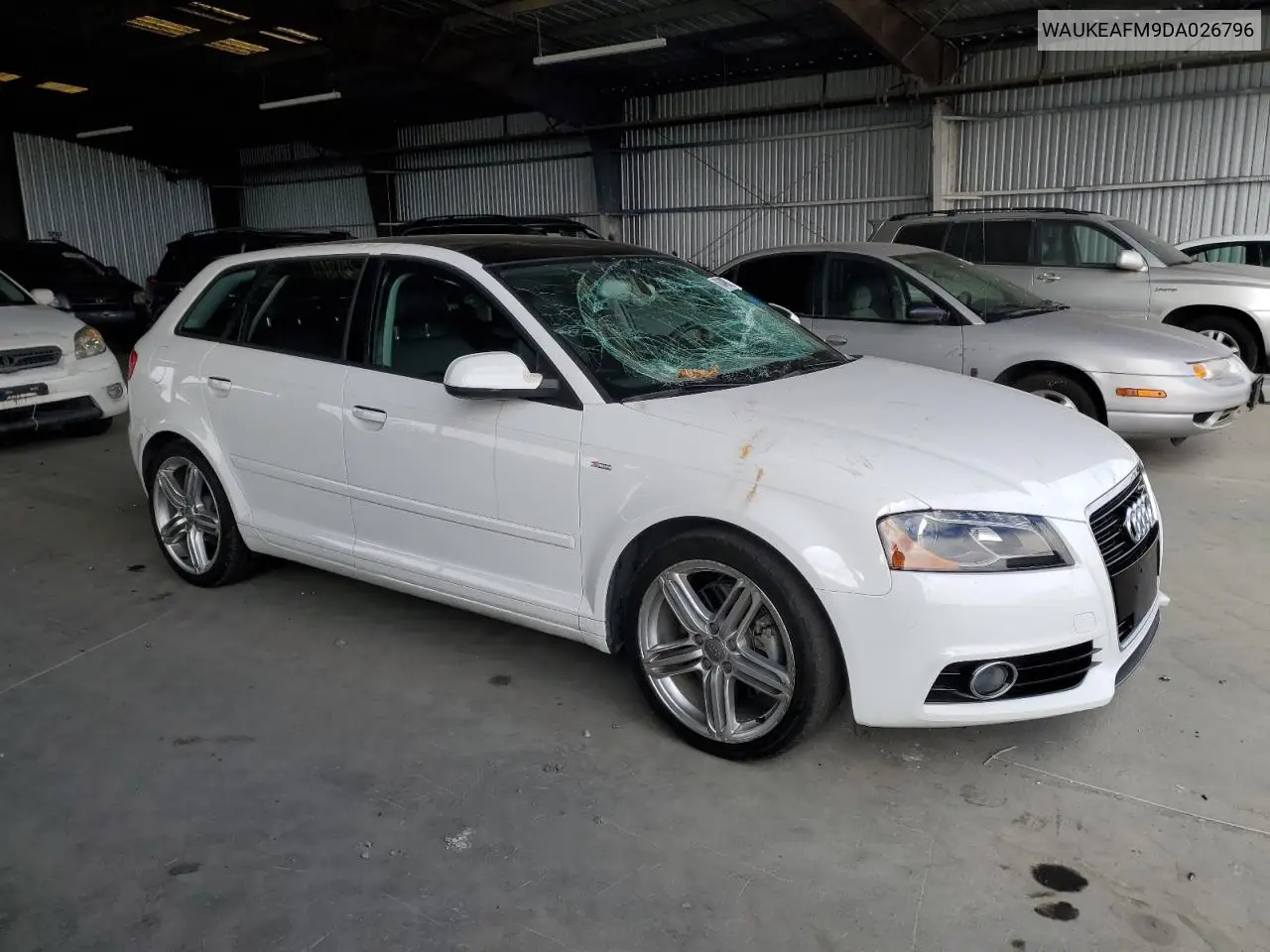 2013 Audi A3 Premium Plus VIN: WAUKEAFM9DA026796 Lot: 63490095
