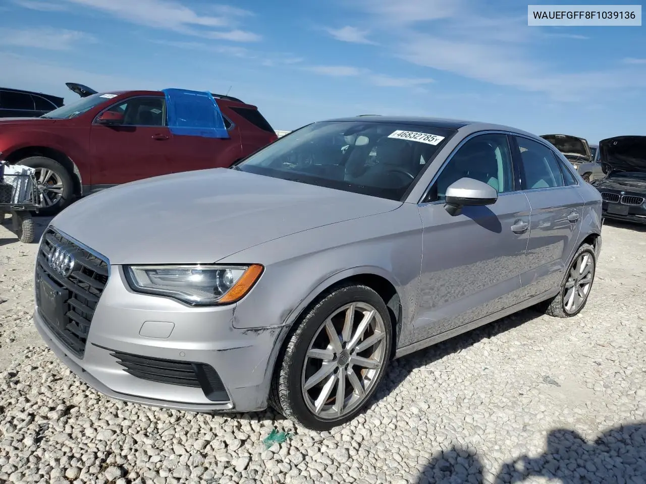 2015 Audi A3 Premium Plus VIN: WAUEFGFF8F1039136 Lot: 46832785