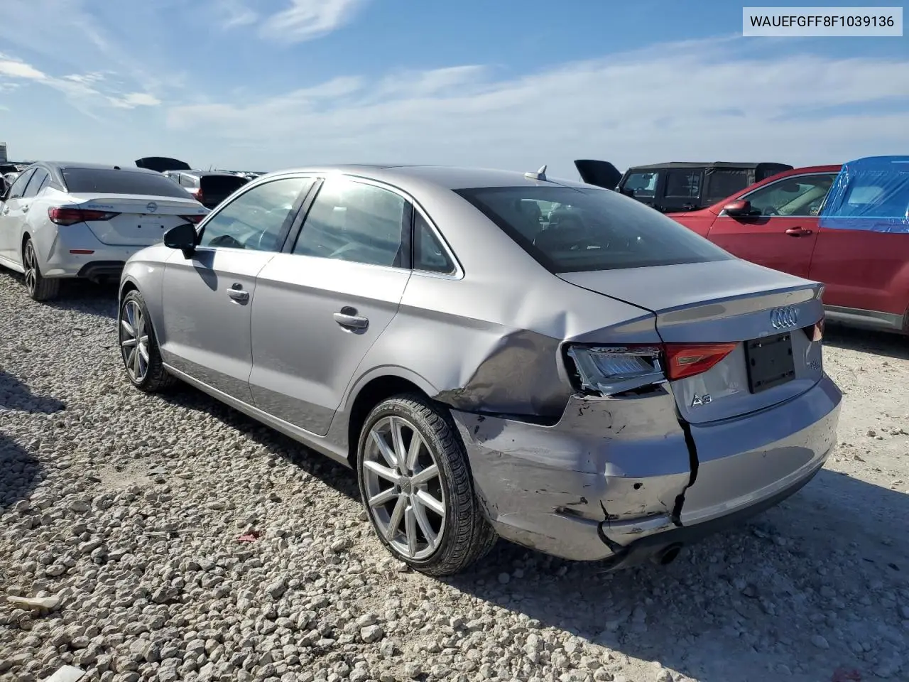 2015 Audi A3 Premium Plus VIN: WAUEFGFF8F1039136 Lot: 46832785