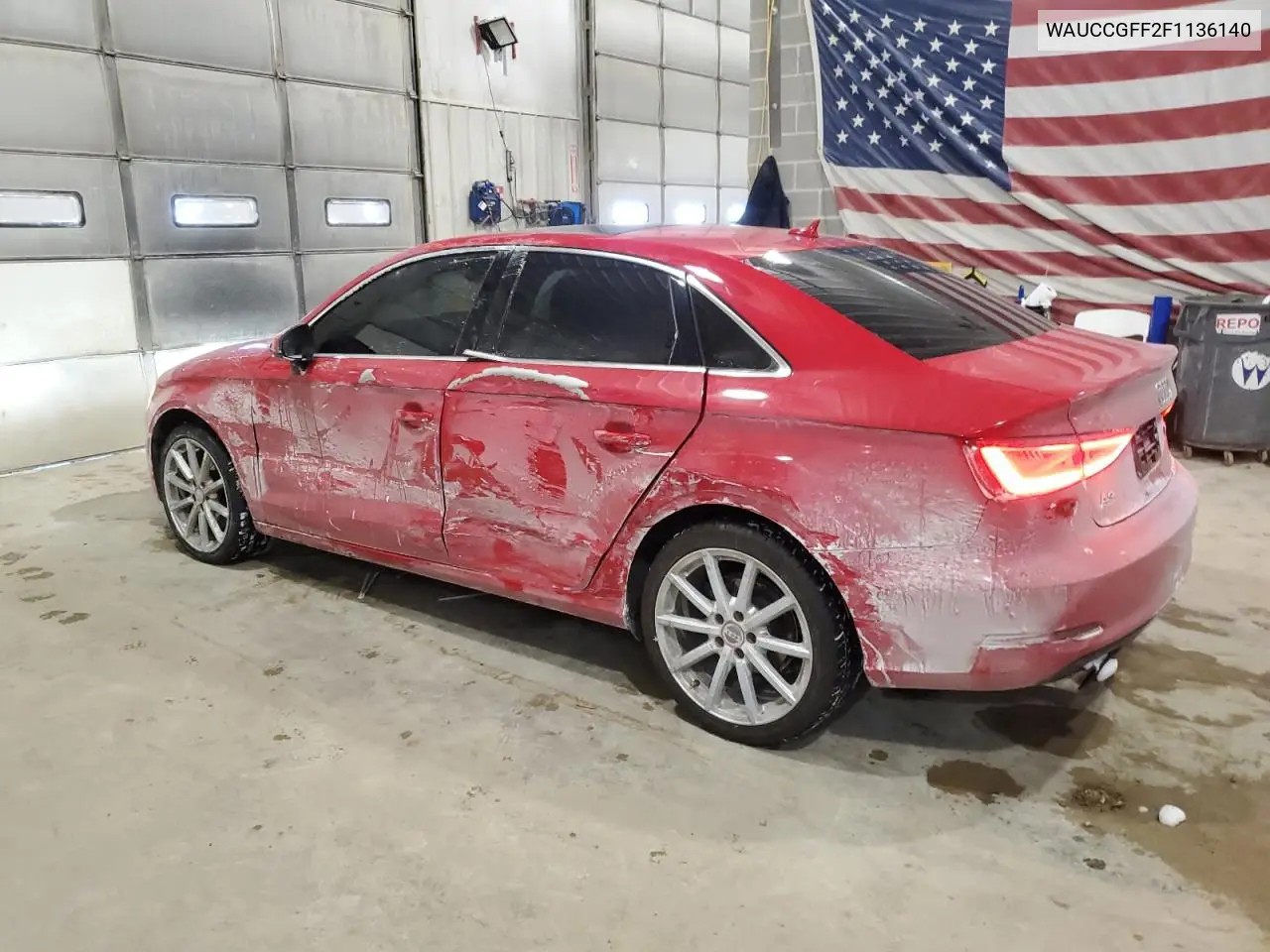 2015 Audi A3 Premium Plus VIN: WAUCCGFF2F1136140 Lot: 48799895