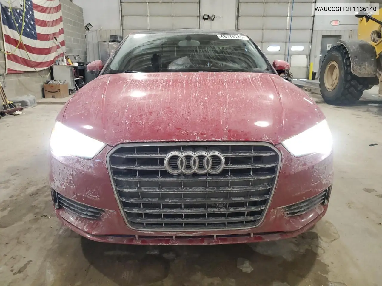 2015 Audi A3 Premium Plus VIN: WAUCCGFF2F1136140 Lot: 48799895