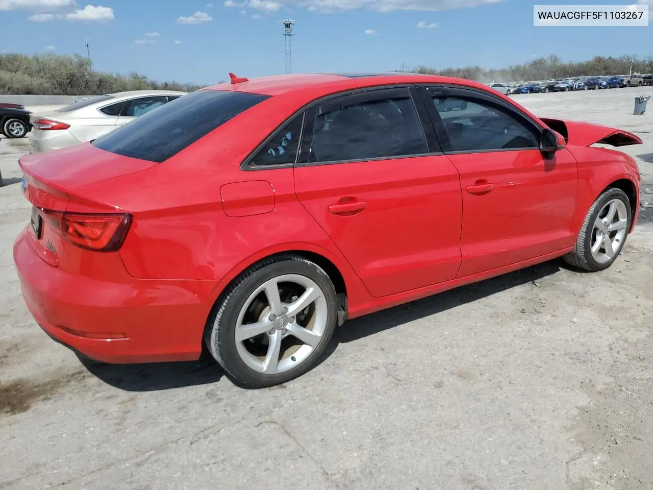 2015 Audi A3 Premium VIN: WAUACGFF5F1103267 Lot: 50739555