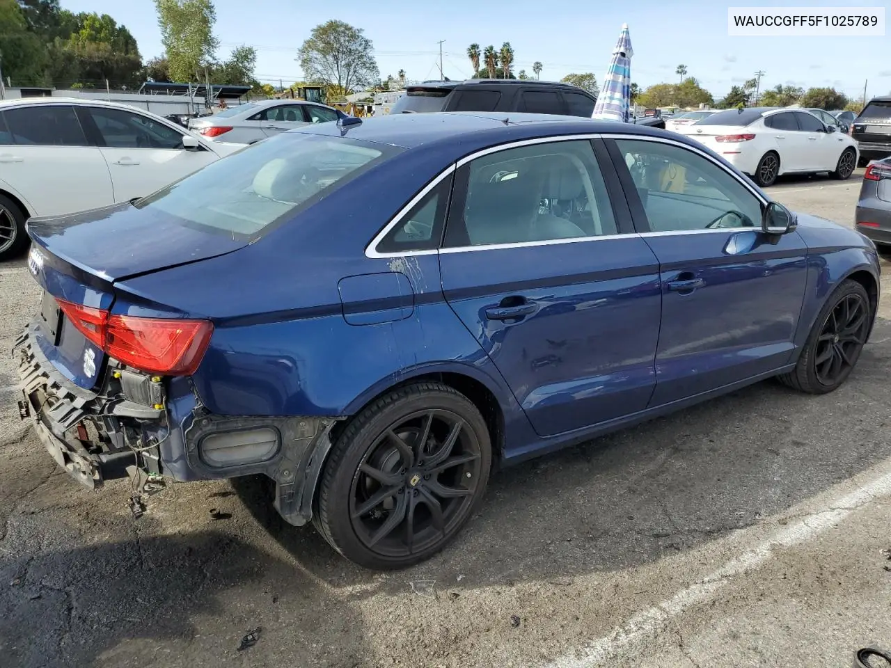 2015 Audi A3 Premium Plus VIN: WAUCCGFF5F1025789 Lot: 51186495