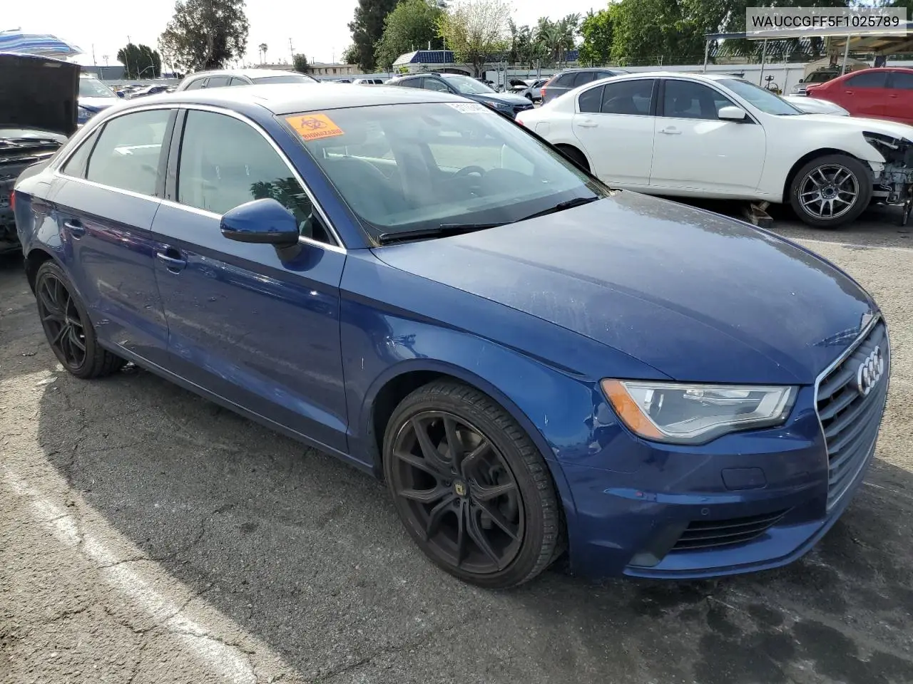 2015 Audi A3 Premium Plus VIN: WAUCCGFF5F1025789 Lot: 51186495
