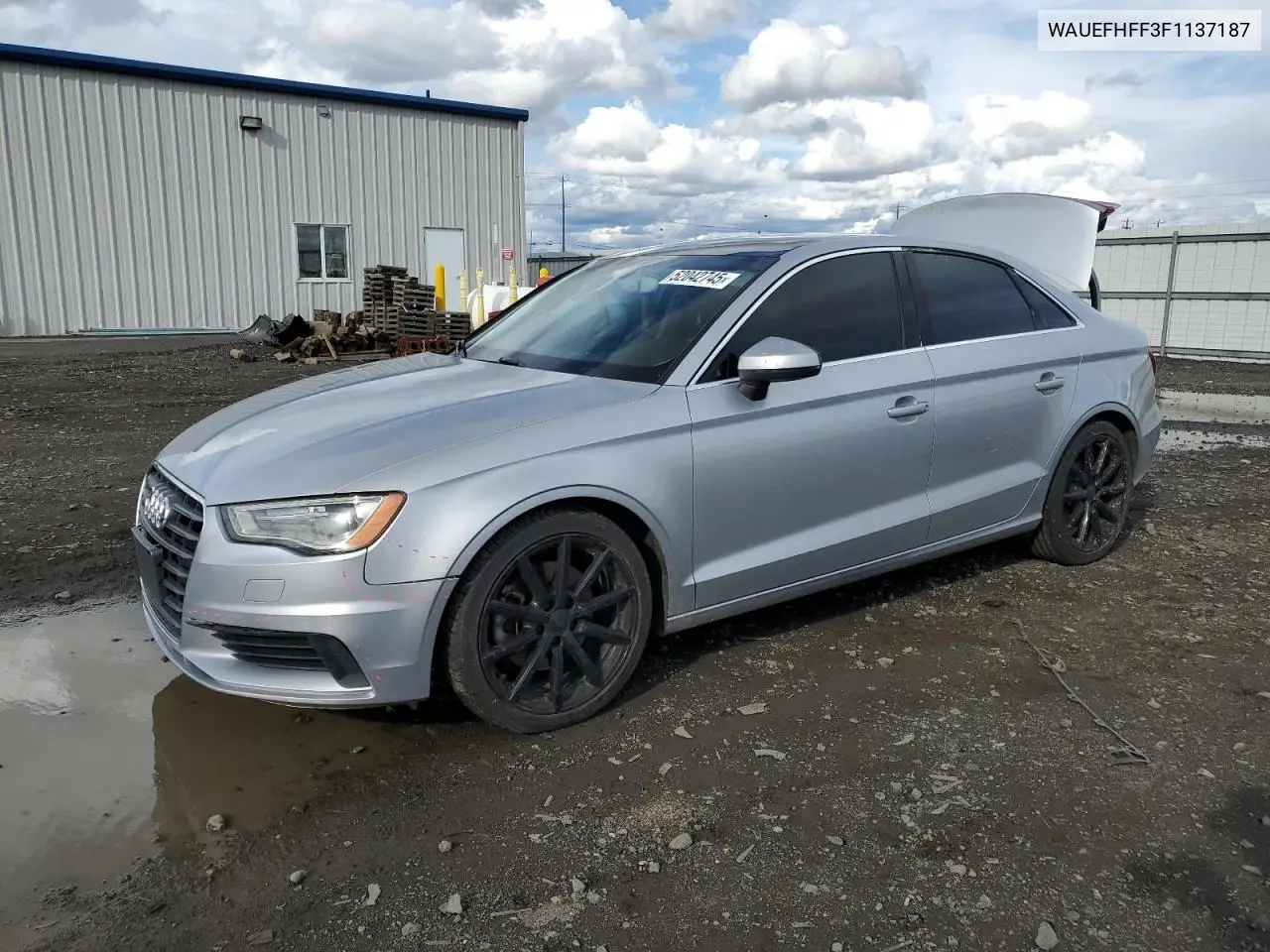2015 Audi A3 Premium Plus VIN: WAUEFHFF3F1137187 Lot: 52042745