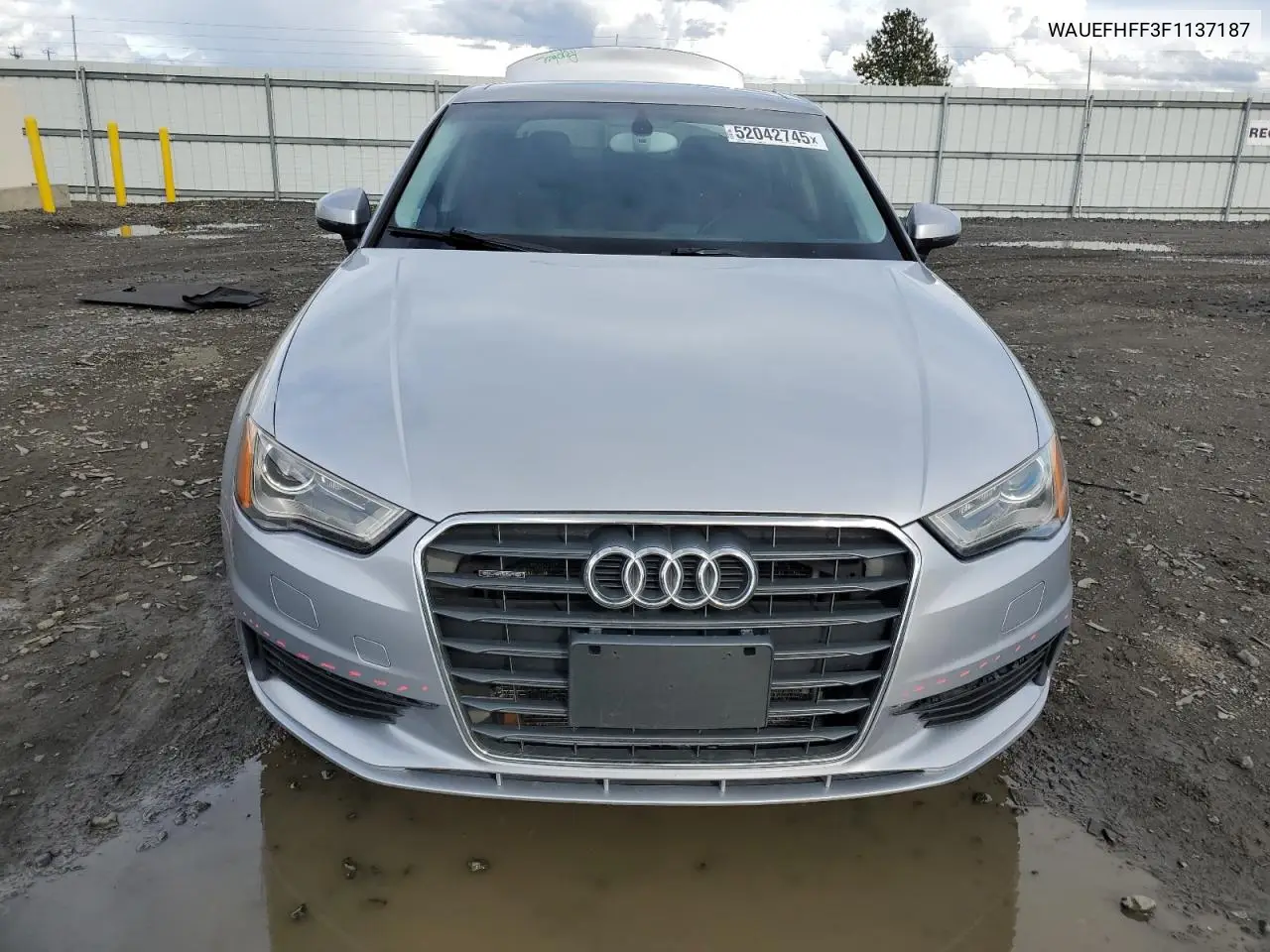 2015 Audi A3 Premium Plus VIN: WAUEFHFF3F1137187 Lot: 52042745