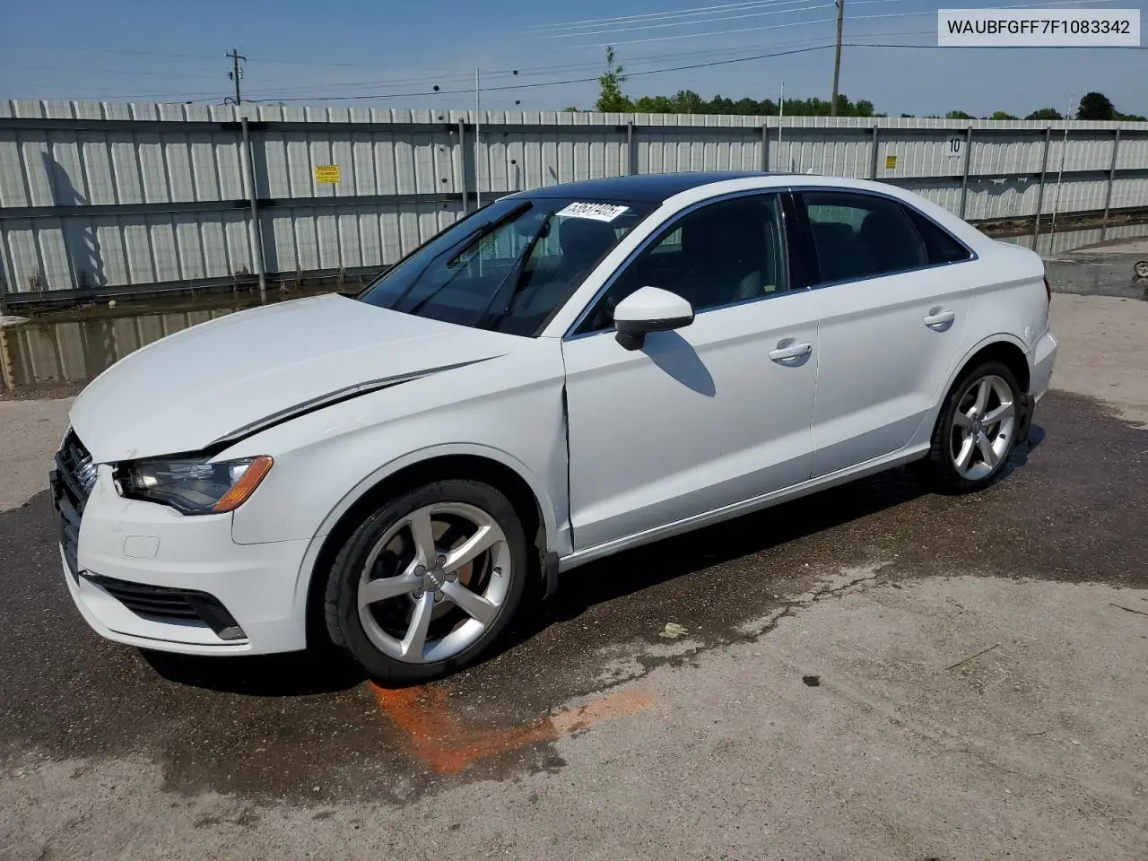 2015 Audi A3 Premium VIN: WAUBFGFF7F1083342 Lot: 53637405