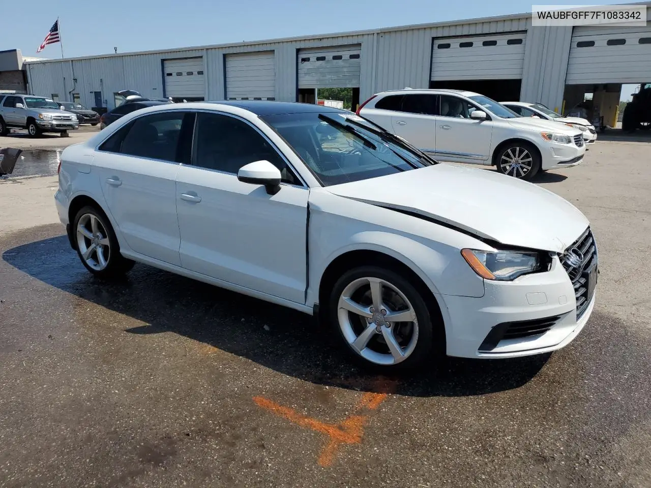 2015 Audi A3 Premium VIN: WAUBFGFF7F1083342 Lot: 53637405