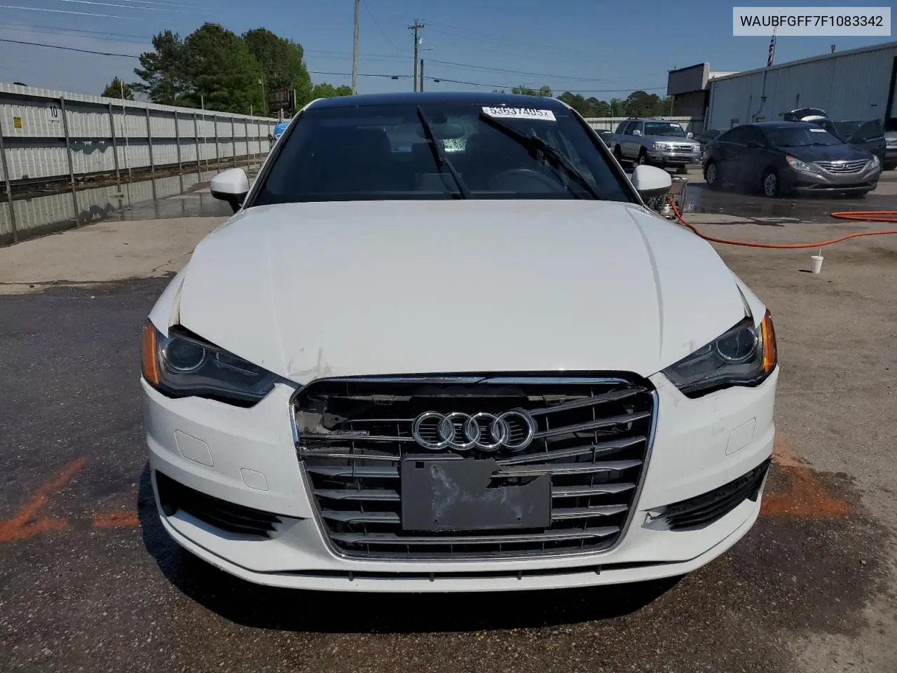 2015 Audi A3 Premium VIN: WAUBFGFF7F1083342 Lot: 53637405