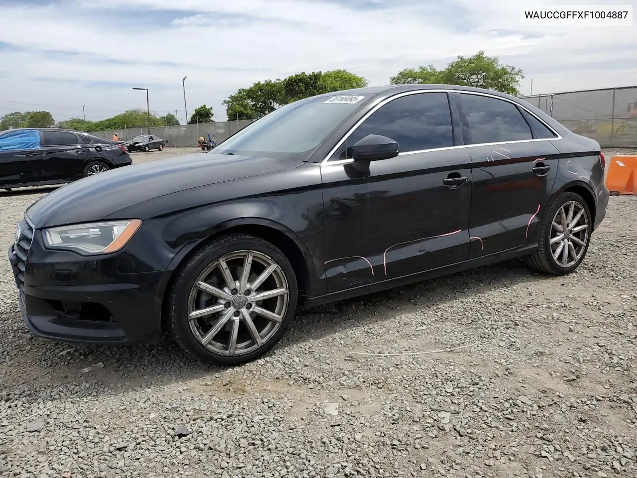 2015 Audi A3 Premium Plus VIN: WAUCCGFFXF1004887 Lot: 56166895