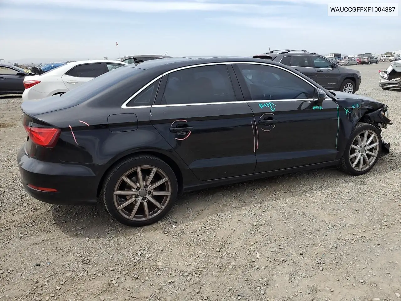 2015 Audi A3 Premium Plus VIN: WAUCCGFFXF1004887 Lot: 56166895