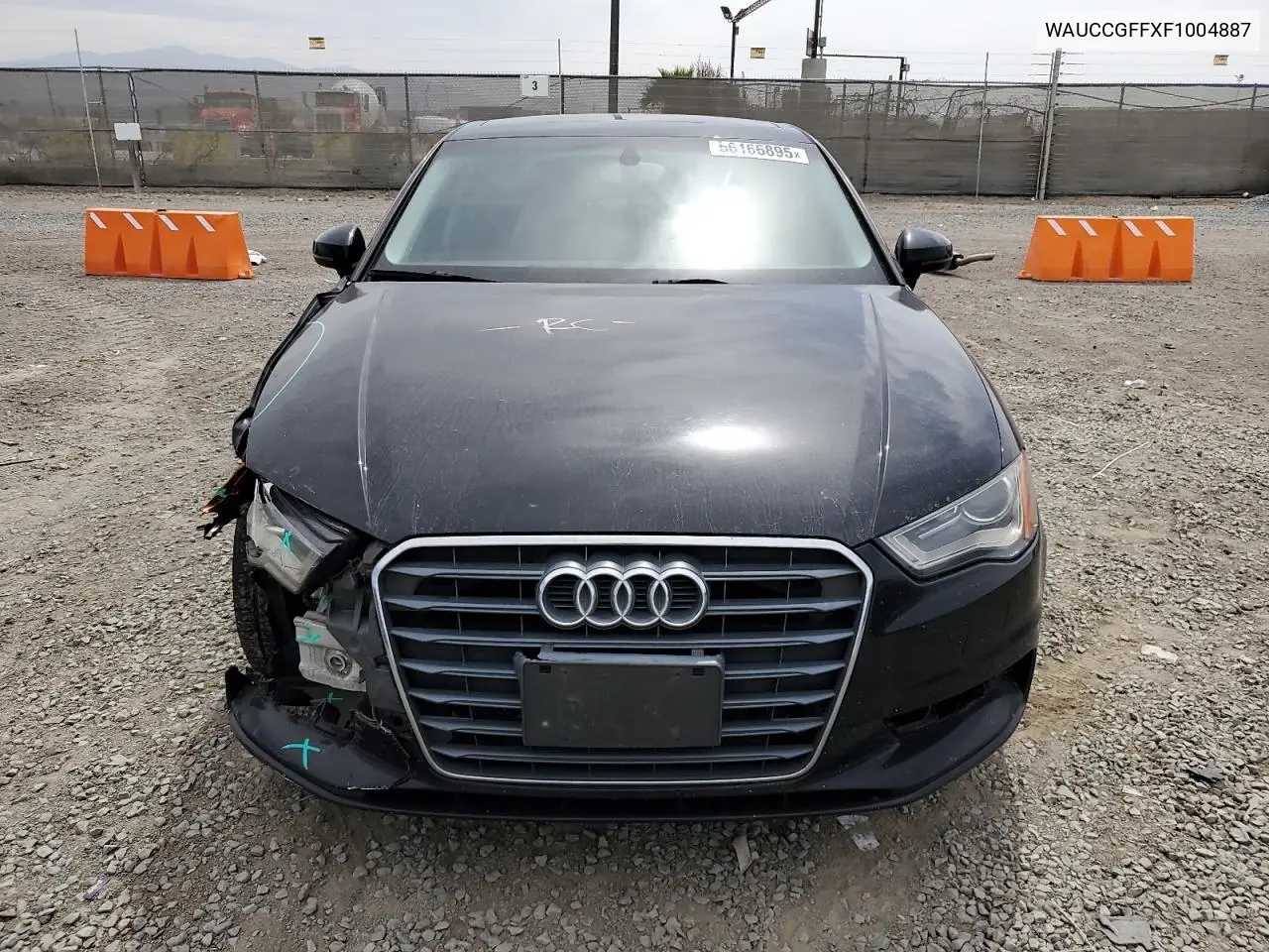 2015 Audi A3 Premium Plus VIN: WAUCCGFFXF1004887 Lot: 56166895