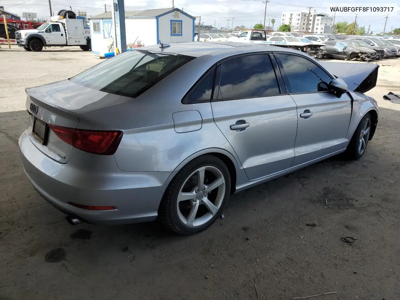 2015 Audi A3 Premium VIN: WAUBFGFF8F1093717 Lot: 56733915