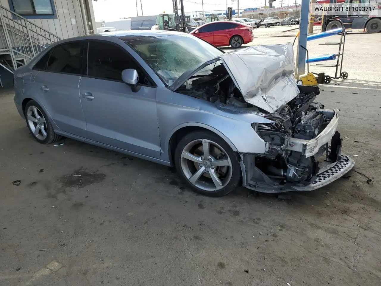 2015 Audi A3 Premium VIN: WAUBFGFF8F1093717 Lot: 56733915
