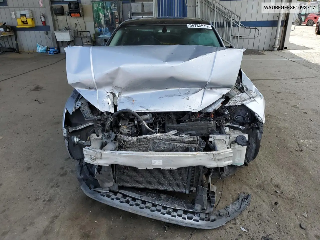 2015 Audi A3 Premium VIN: WAUBFGFF8F1093717 Lot: 56733915