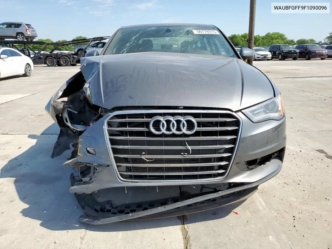 2015 Audi A3 Premium VIN: WAUBFGFF9F1090096 Lot: 56778915