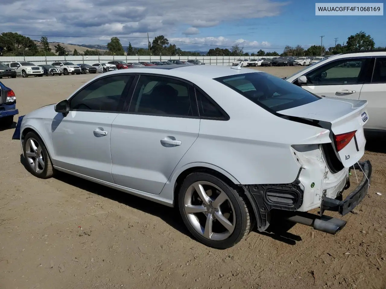 2015 Audi A3 Premium VIN: WAUACGFF4F1068169 Lot: 56946325