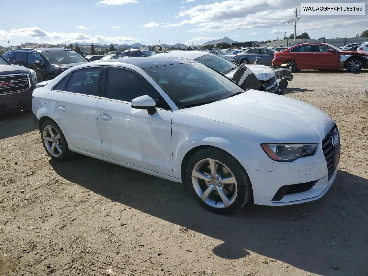 2015 Audi A3 Premium VIN: WAUACGFF4F1068169 Lot: 56946325