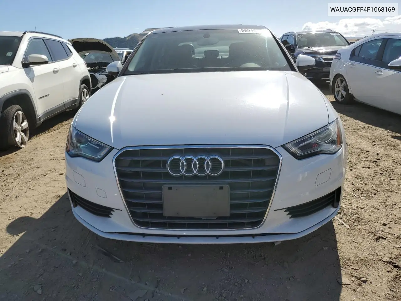 2015 Audi A3 Premium VIN: WAUACGFF4F1068169 Lot: 56946325
