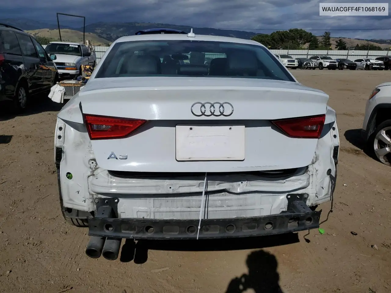 2015 Audi A3 Premium VIN: WAUACGFF4F1068169 Lot: 56946325