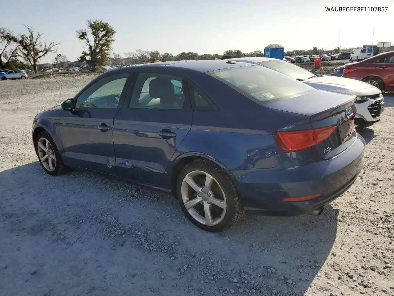 2015 Audi A3 Premium VIN: WAUBFGFF8F1107857 Lot: 57100305