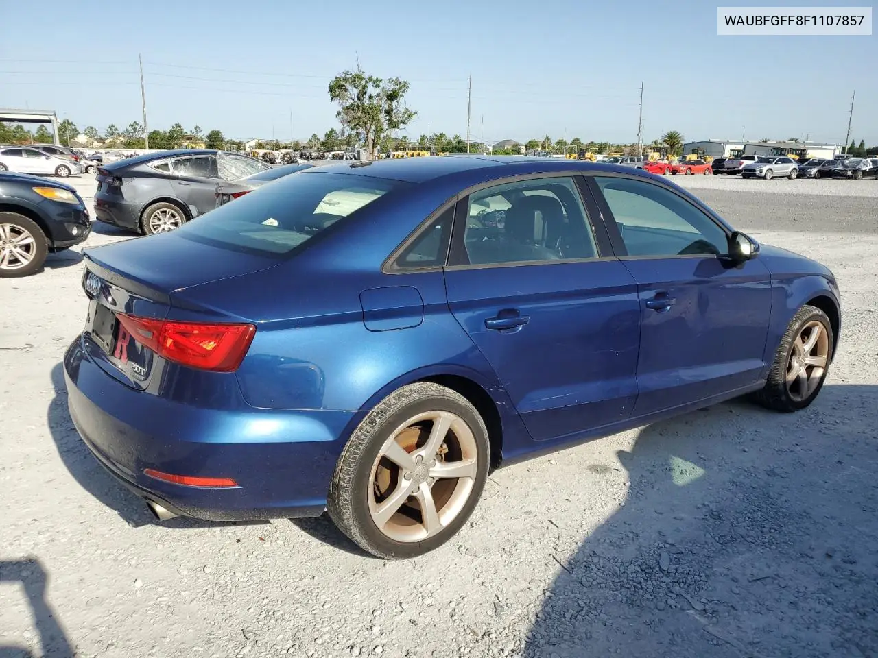 2015 Audi A3 Premium VIN: WAUBFGFF8F1107857 Lot: 57100305