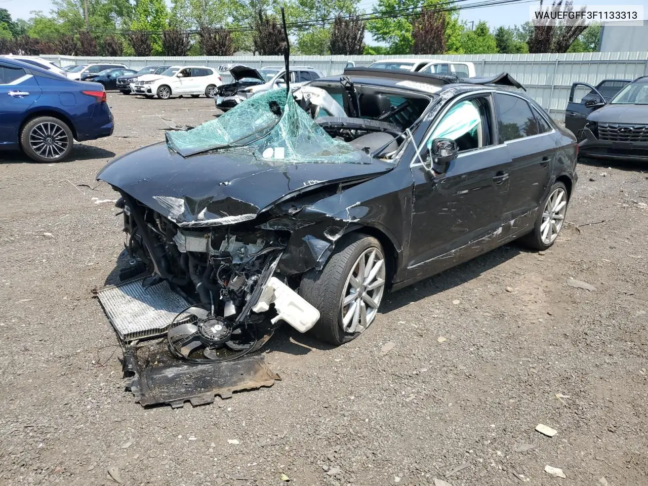 2015 Audi A3 Premium Plus VIN: WAUEFGFF3F1133313 Lot: 59346655