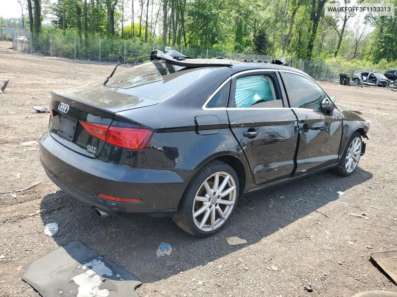 2015 Audi A3 Premium Plus VIN: WAUEFGFF3F1133313 Lot: 59346655