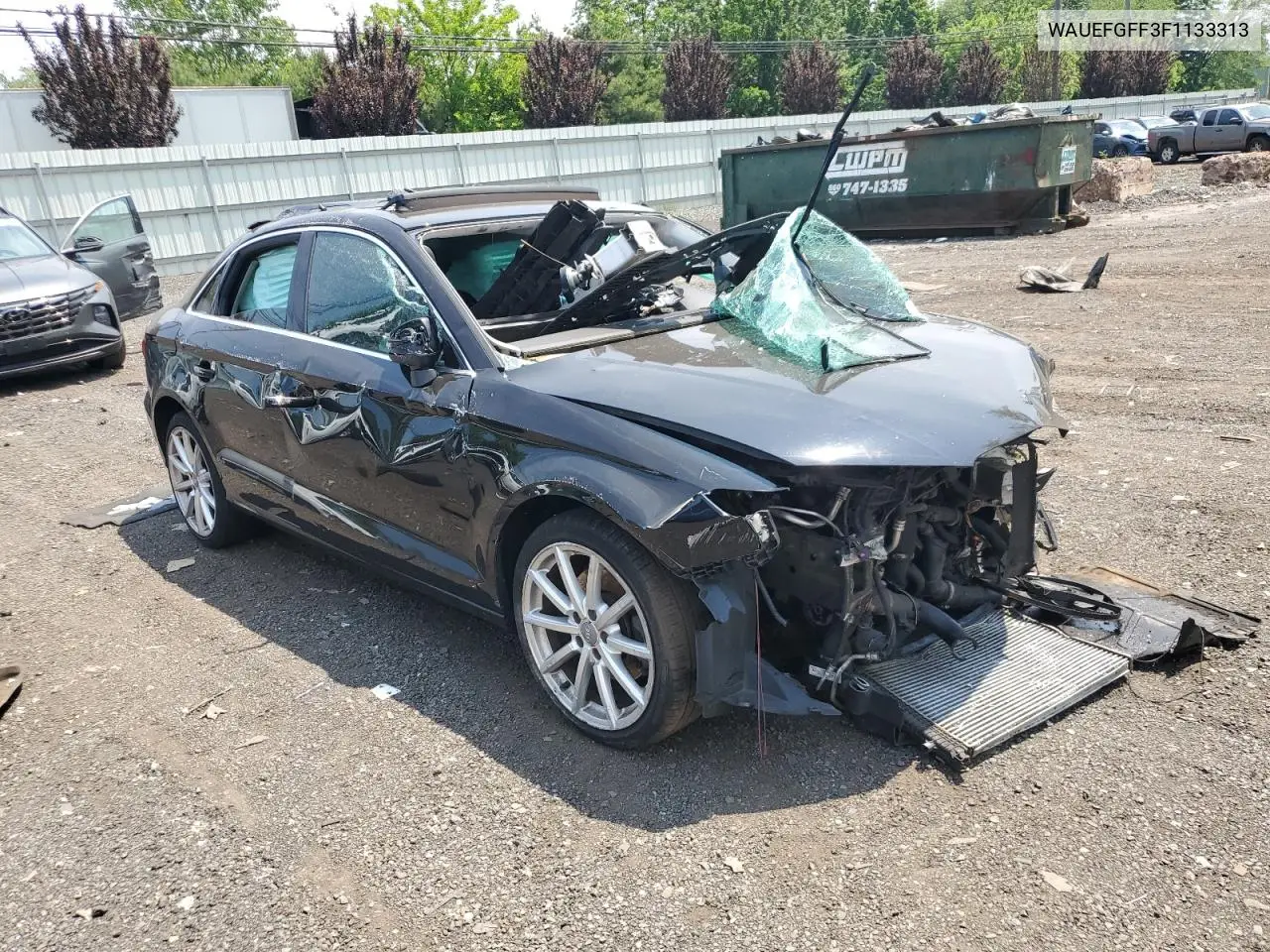 2015 Audi A3 Premium Plus VIN: WAUEFGFF3F1133313 Lot: 59346655