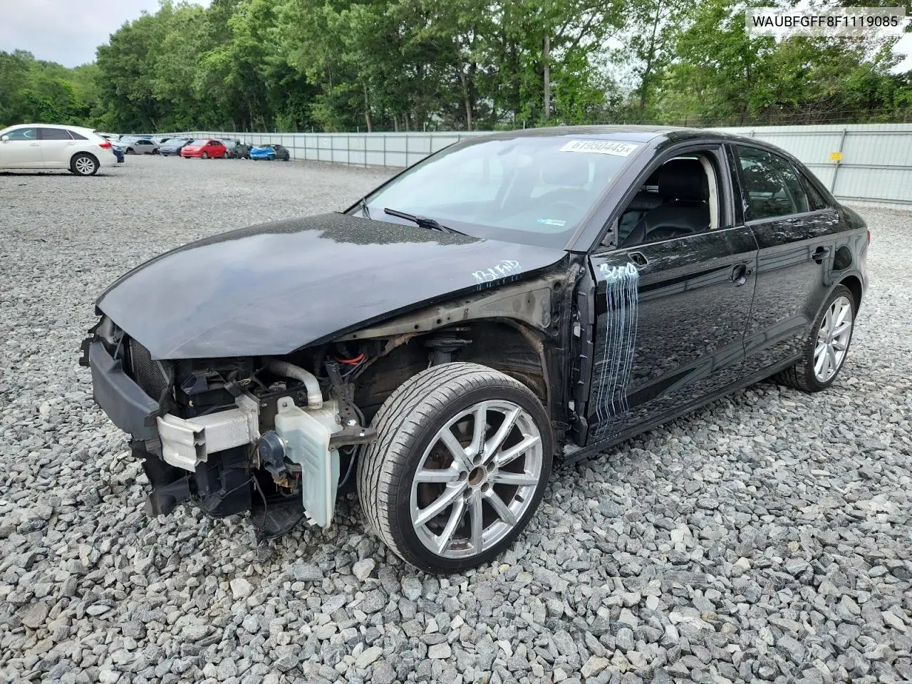 2015 Audi A3 Premium VIN: WAUBFGFF8F1119085 Lot: 61950445