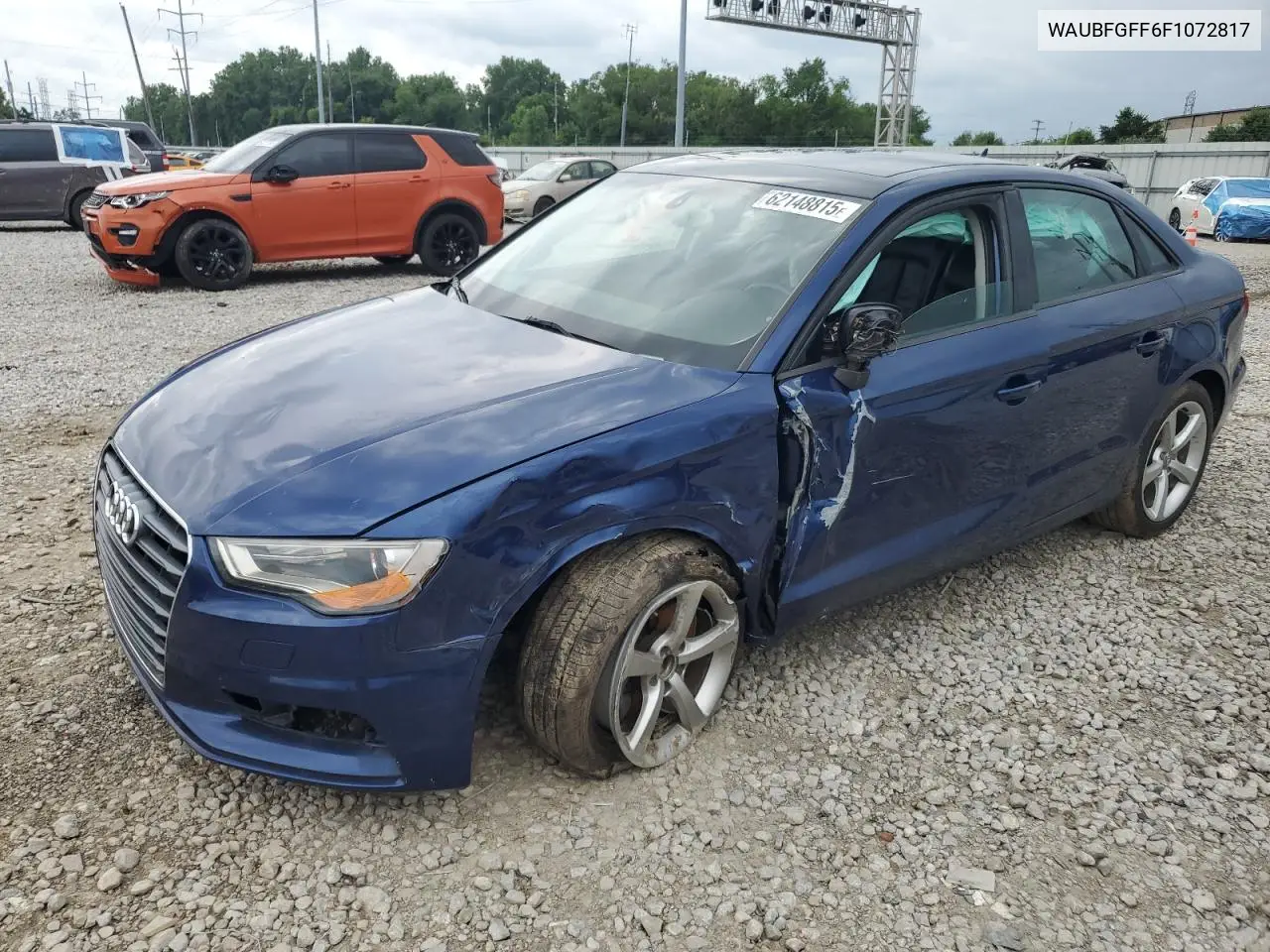 2015 Audi A3 Premium VIN: WAUBFGFF6F1072817 Lot: 62148815