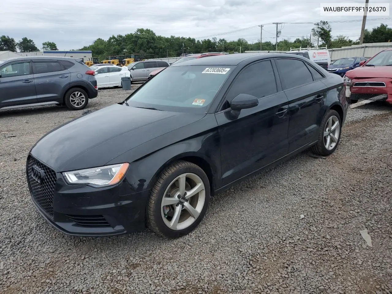 2015 Audi A3 Premium VIN: WAUBFGFF9F1126370 Lot: 62203605