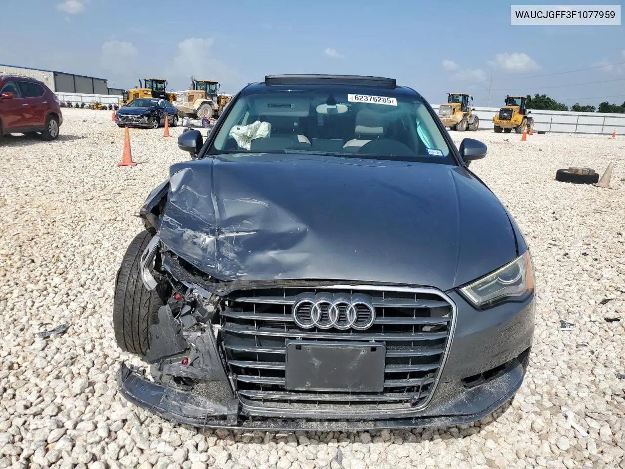 2015 Audi A3 Premium Plus VIN: WAUCJGFF3F1077959 Lot: 62376285