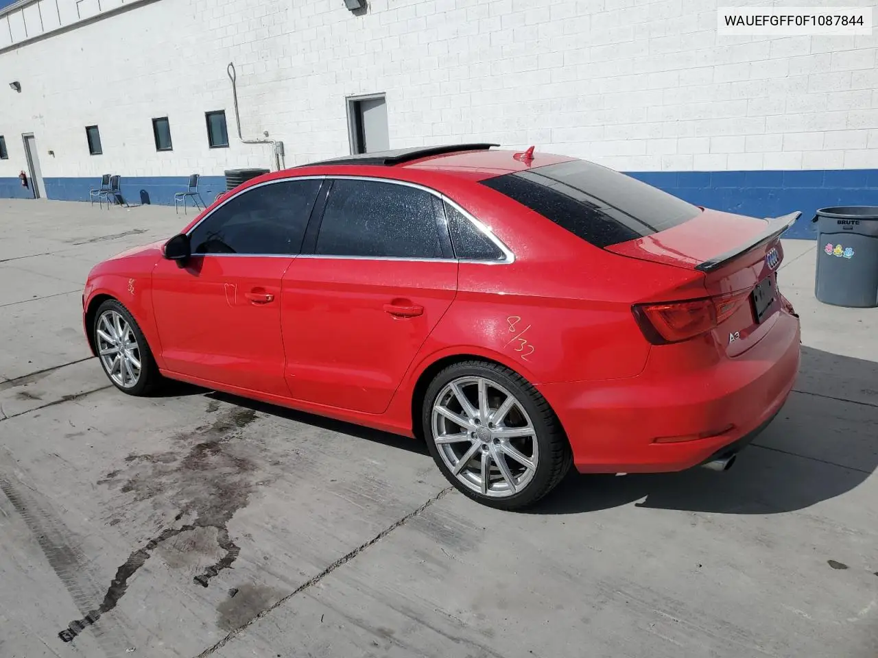 2015 Audi A3 Premium Plus VIN: WAUEFGFF0F1087844 Lot: 62565925