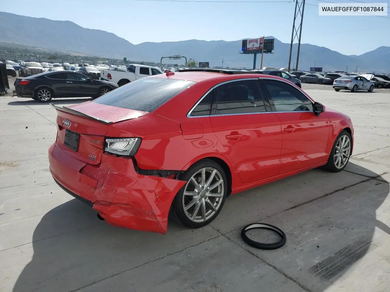 2015 Audi A3 Premium Plus VIN: WAUEFGFF0F1087844 Lot: 62565925