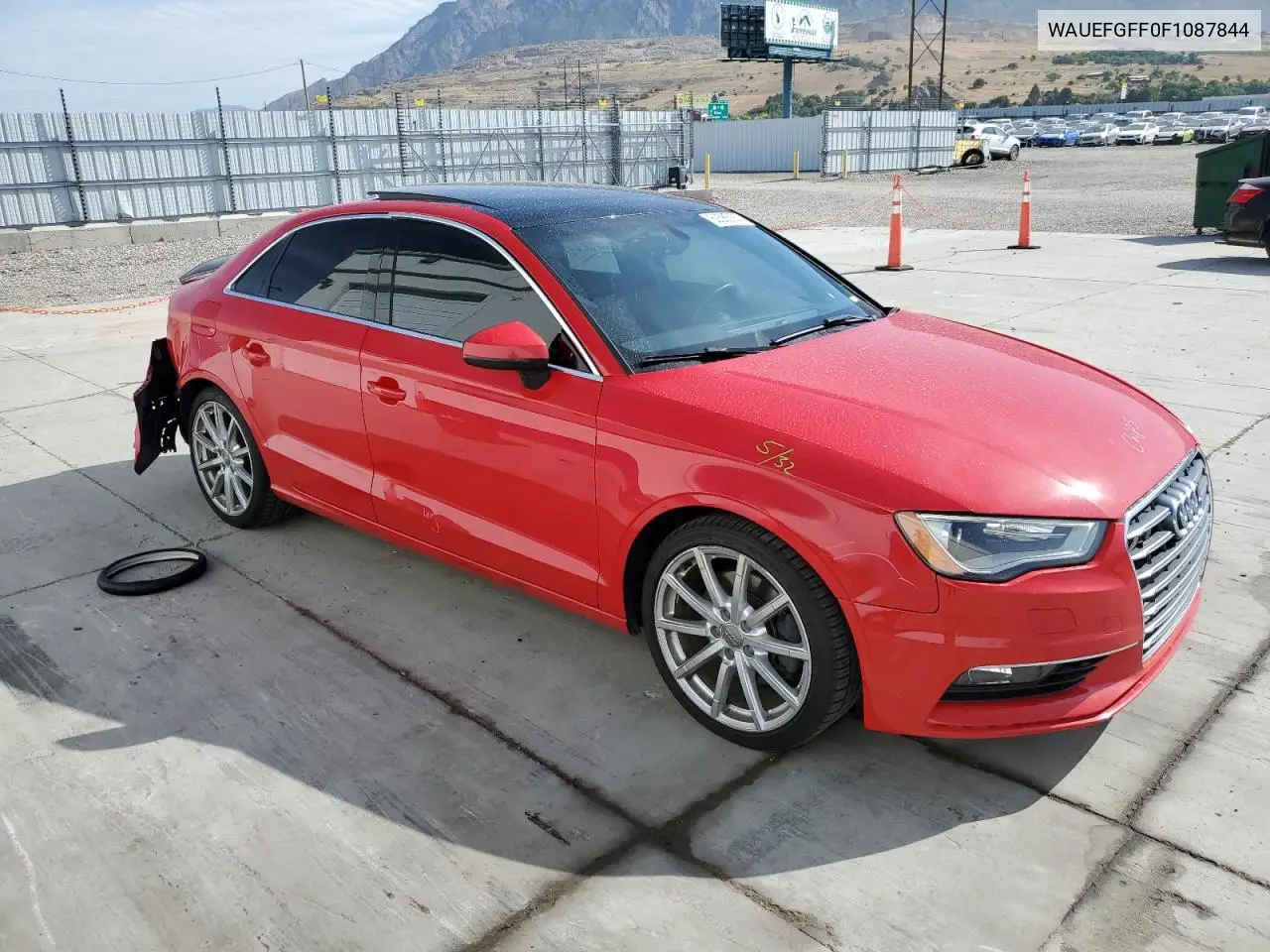 2015 Audi A3 Premium Plus VIN: WAUEFGFF0F1087844 Lot: 62565925