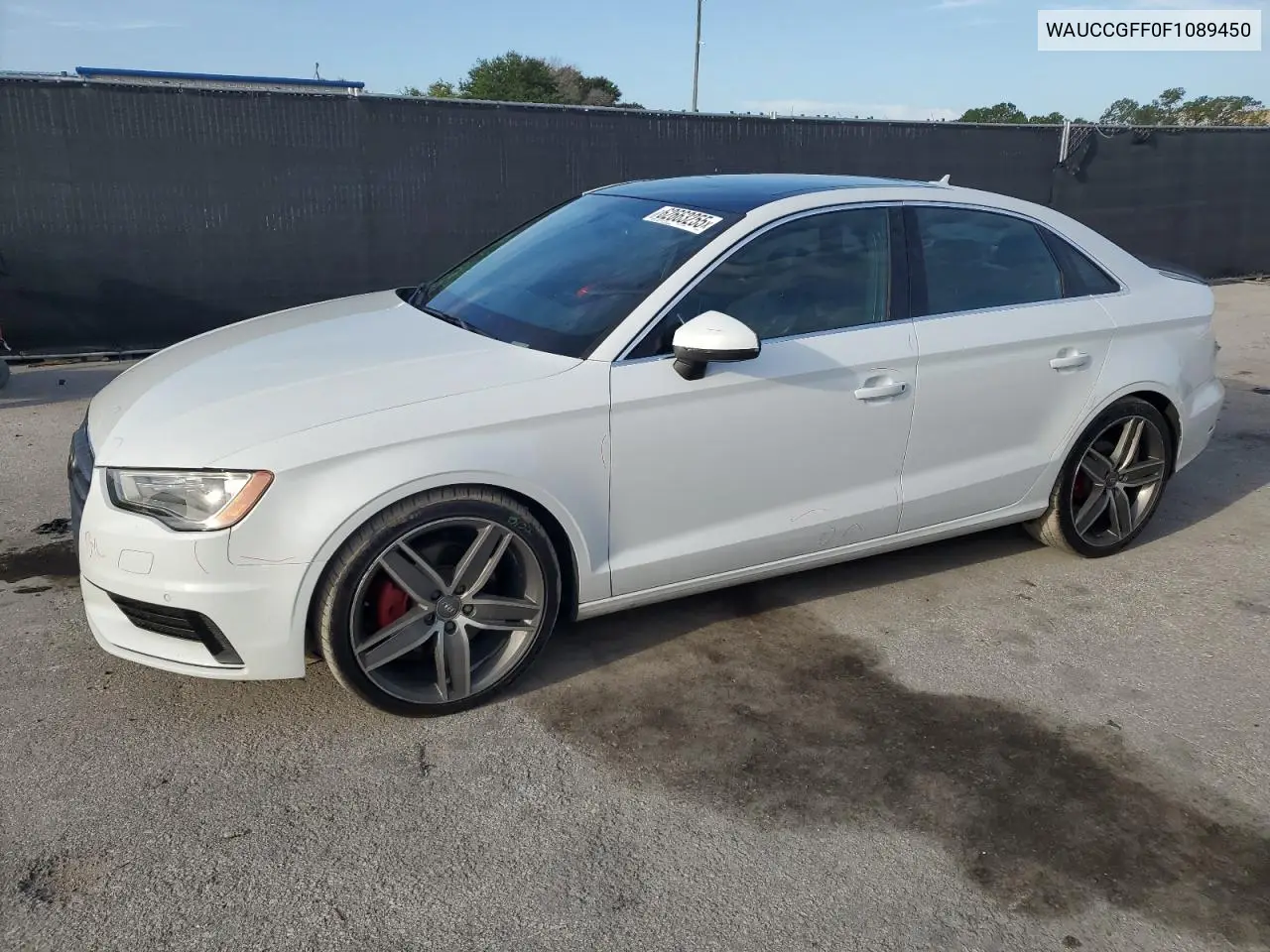 2015 Audi A3 Premium Plus VIN: WAUCCGFF0F1089450 Lot: 62663255