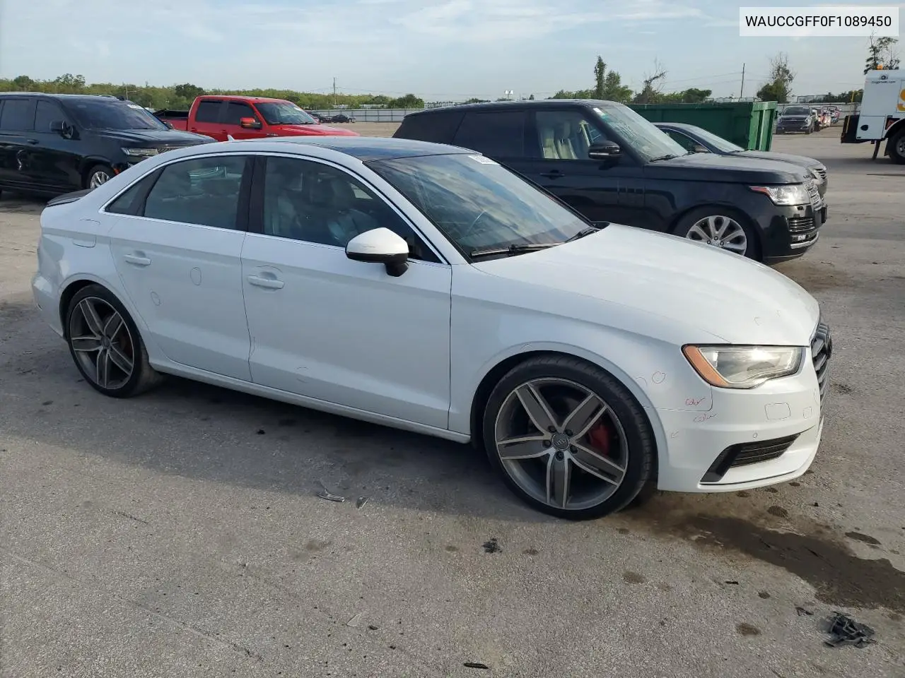 2015 Audi A3 Premium Plus VIN: WAUCCGFF0F1089450 Lot: 62663255