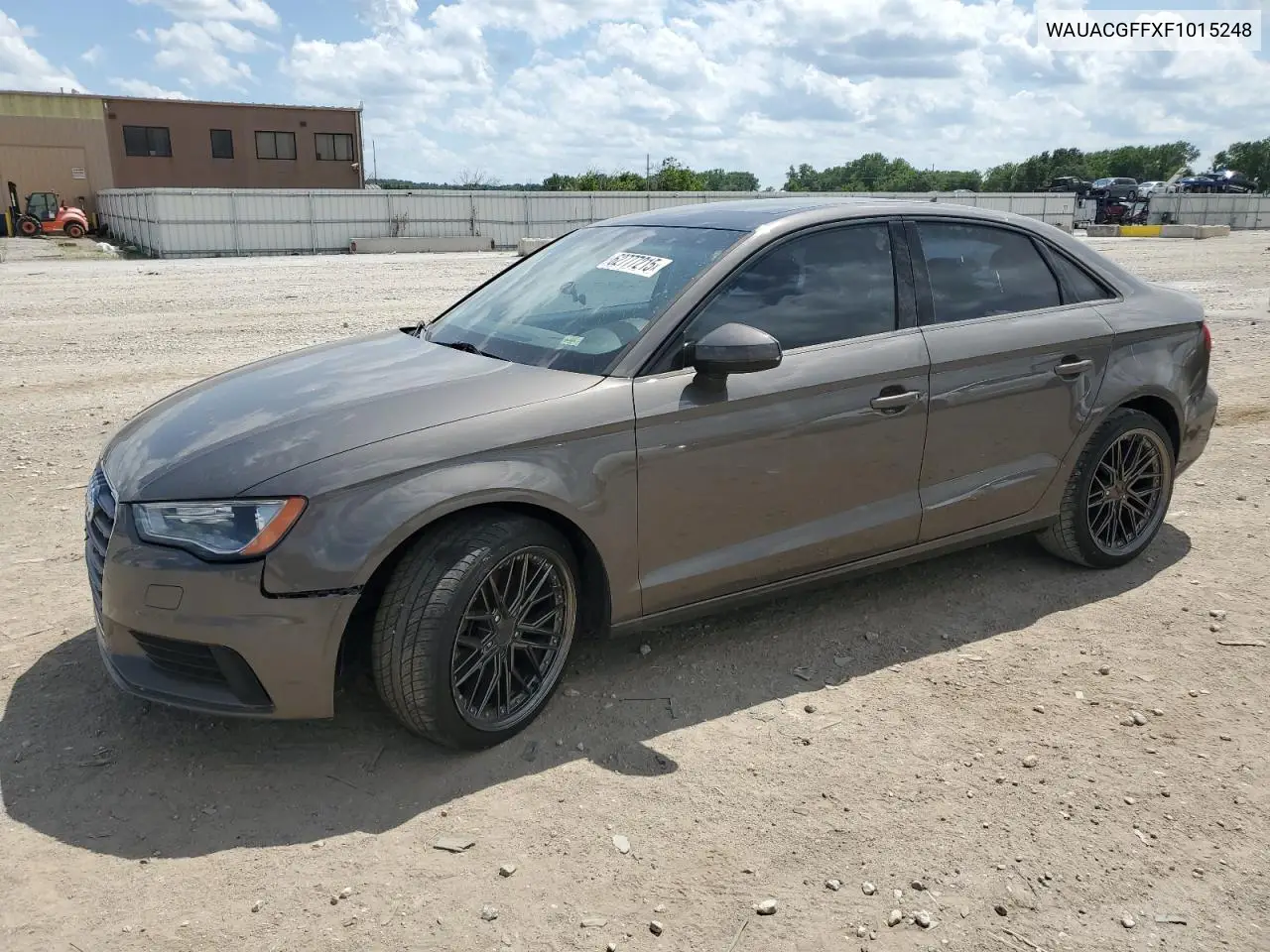 2015 Audi A3 Premium VIN: WAUACGFFXF1015248 Lot: 62777215