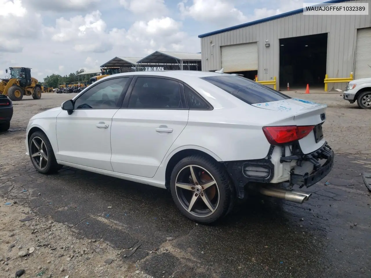 2015 Audi A3 Premium VIN: WAUAJGFF6F1032389 Lot: 62825775