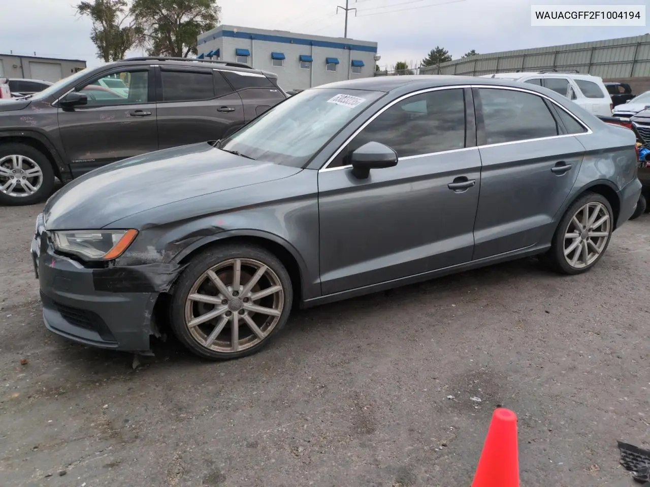2015 Audi A3 Premium VIN: WAUACGFF2F1004194 Lot: 63023235