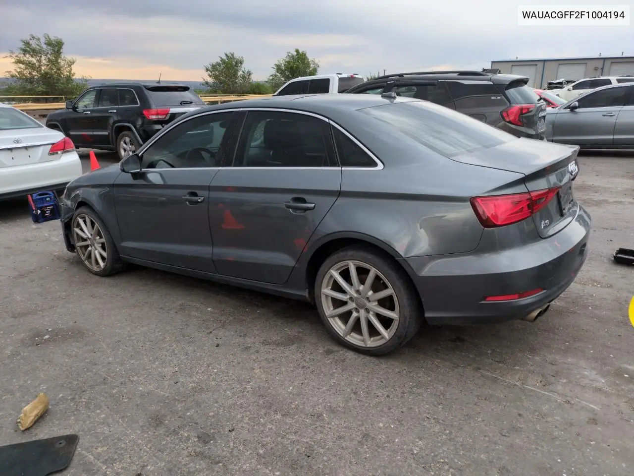 2015 Audi A3 Premium VIN: WAUACGFF2F1004194 Lot: 63023235