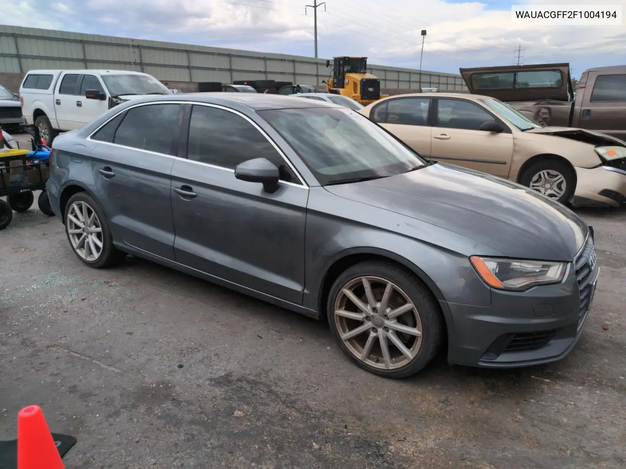 2015 Audi A3 Premium VIN: WAUACGFF2F1004194 Lot: 63023235
