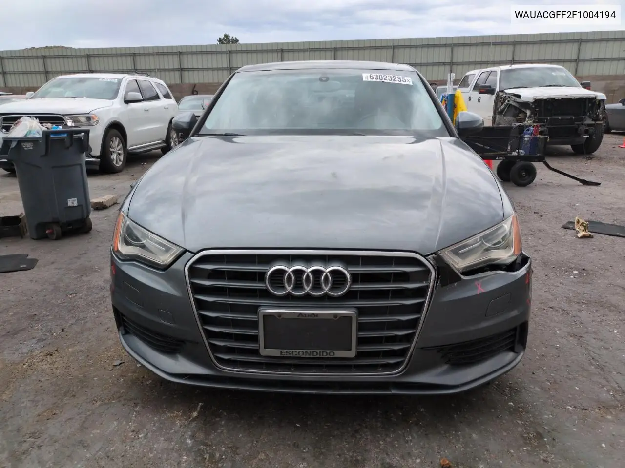 2015 Audi A3 Premium VIN: WAUACGFF2F1004194 Lot: 63023235