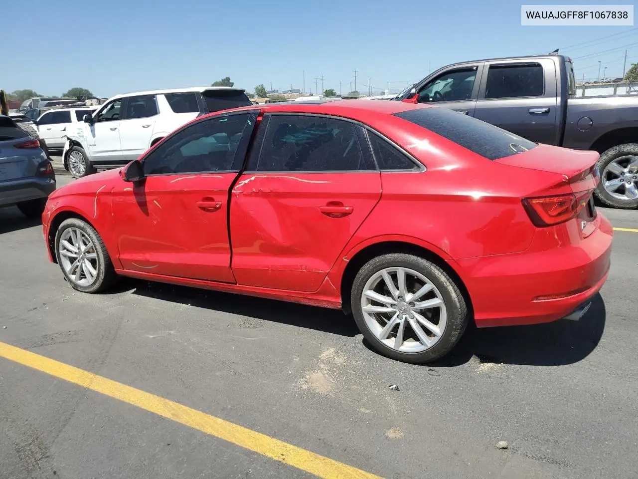 2015 Audi A3 Premium VIN: WAUAJGFF8F1067838 Lot: 63048095
