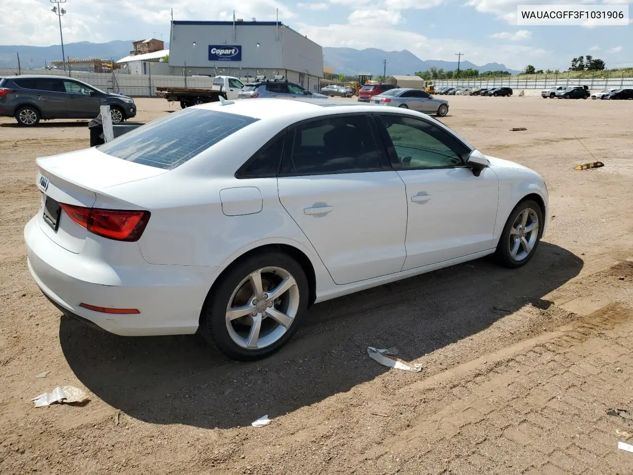 2015 Audi A3 Premium VIN: WAUACGFF3F1031906 Lot: 63060775
