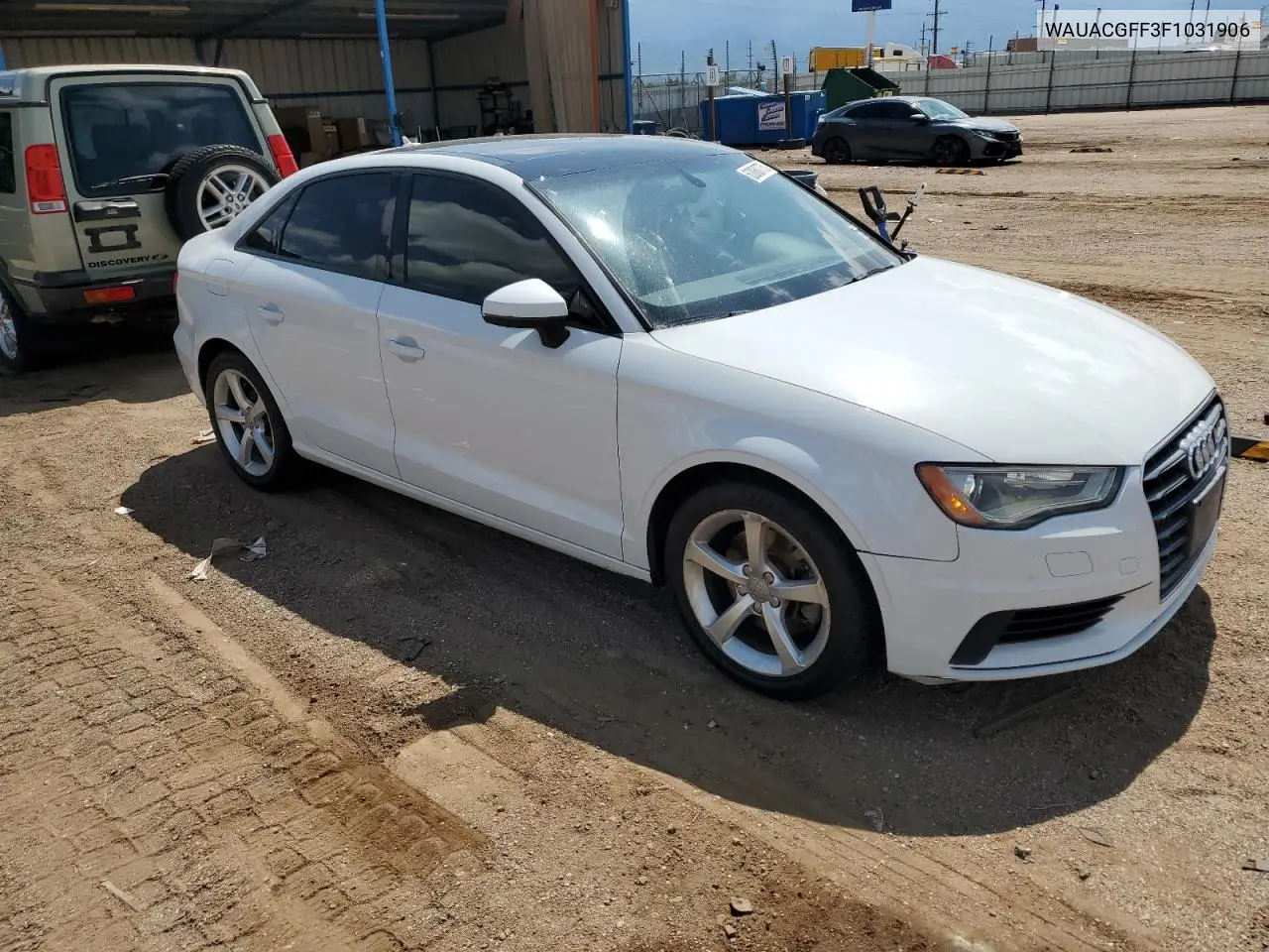 2015 Audi A3 Premium VIN: WAUACGFF3F1031906 Lot: 63060775