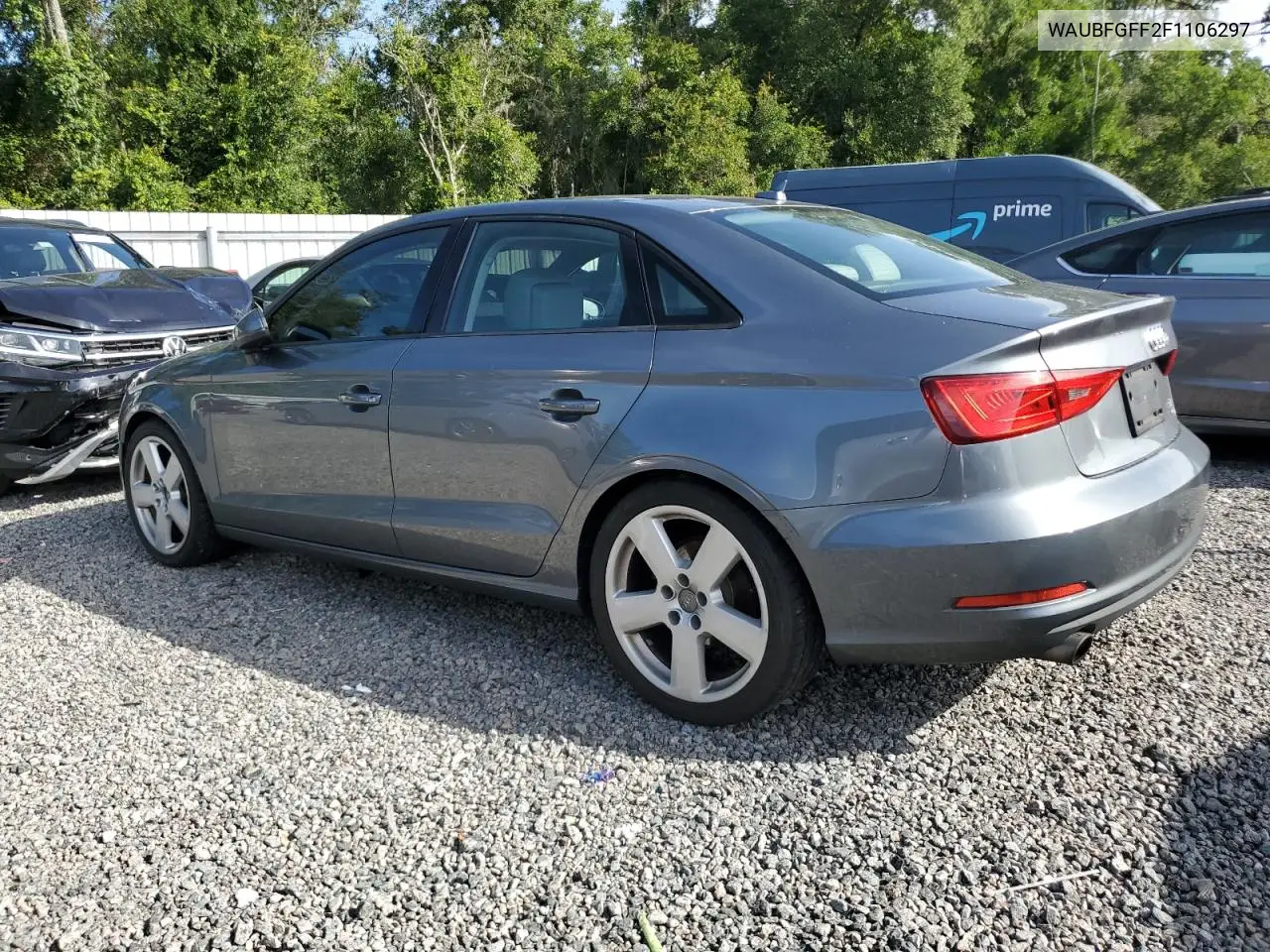 2015 Audi A3 Premium VIN: WAUBFGFF2F1106297 Lot: 63129345