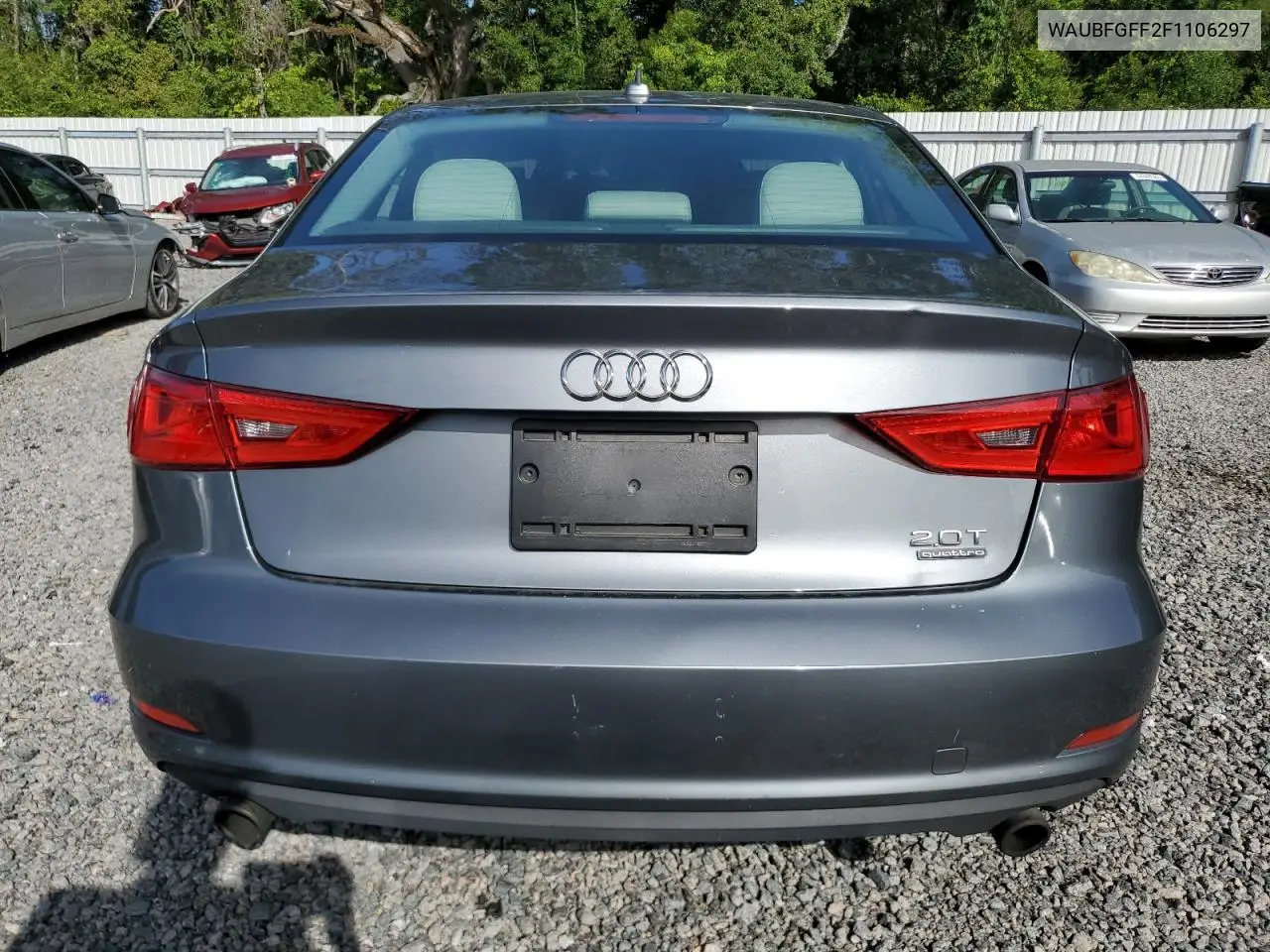 2015 Audi A3 Premium VIN: WAUBFGFF2F1106297 Lot: 63129345